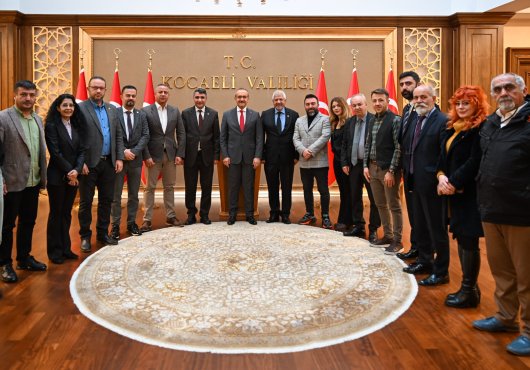 KOGACE Yönetim Kurulumuz  Vali Yavuz'u ziyaret etti