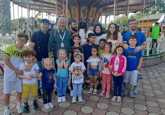 KOGACE ailesi lunaparkta eğlendi