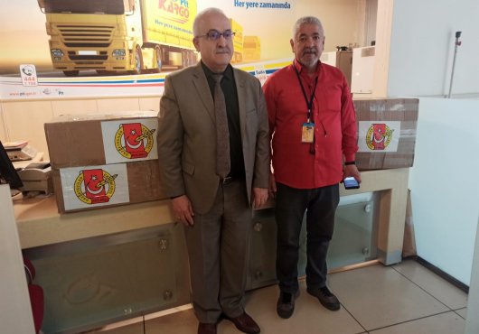 Meslektaşlarımıza kışlık polar gönderdik