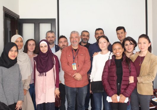 Uluslararası Öğrencilerden Ziyaret