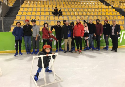 Üyelerimiz Buz'da Kaydı