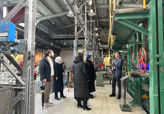 Basın mensupları  SEKA Kâğıt Müzesi'nde 