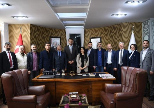 Kartepe Belediye Başkanı Mustafa Kocaman'ı Ziyaret Ettik